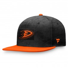Бейсболка Anaheim Ducks Fanatics Black/Orange Authentic Pro Rink