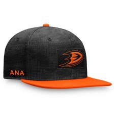 Бейсболка Anaheim Ducks Fanatics Black/Orange Authentic Pro Rink