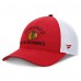 Бейсболка Chicago Blackhawks Fanatics Red/White Authentic Pro Rink
