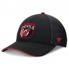 Бейсболка New Jersey Devils Fanatics Black Authentic Pro Home Ice Trucker