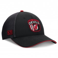 Бейсболка New Jersey Devils Fanatics Black Authentic Pro Home Ice Trucker