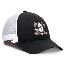 Бейсболка Anaheim Ducks Fanatics Black/White Rink 9