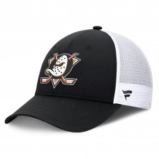 Бейсболка Anaheim Ducks Fanatics Black/White Rink 9