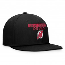 Бейсболка New Jersey Devils Fanatics Black Authentic Pro Rink Prime