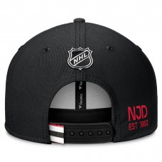 Бейсболка New Jersey Devils Fanatics Black Authentic Pro Rink Prime