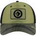 Бейсболка Winnipeg Jets Fanatics Olive Military Appreciation Trucker