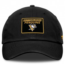 Бейсболка Pittsburgh Penguins Fanatics Black Authentic Pro Prime
