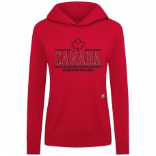 Толстовка Женская толстовка Canada Levelwear Womens 2025 4 Nations Face-Off Relay - Red Толстовка Женская толстовка Canada Levelwear Womens 2025 4 Nations Face-Off Relay - Red