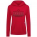 Толстовка Женская толстовка Canada Levelwear Womens 2025 4 Nations Face-Off Relay - Red