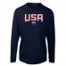 Свитшот USA Levelwear 2025 4 Nations Face-Off Oscar - Navy