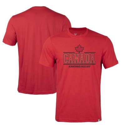 Футболка Canada Levelwear 2025 4 Nations Face-Off Thrive - Red