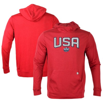Толстовка USA Levelwear 2025 4 Nations Face-Off Thrive - Red