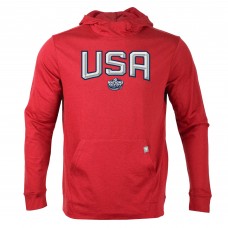 Толстовка USA Levelwear 2025 4 Nations Face-Off Thrive - Red