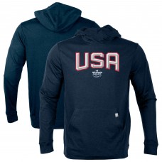 Толстовка USA Levelwear 2025 4 Nations Face-Off Thrive - Navy