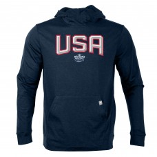 Толстовка USA Levelwear 2025 4 Nations Face-Off Thrive - Navy