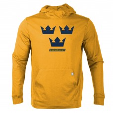 Толстовка Sweden Levelwear 2025 4 Nations Face-Off Thrive - Gold