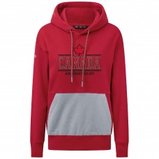 Толстовка Женская толстовка Canada Levelwear Womens 2025 4 Nations Face-Off Bonfire - Red Толстовка Женская толстовка Canada Levelwear Womens 2025 4 Nations Face-Off Bonfire - Red