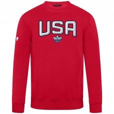 Свитшот USA Levelwear 2025 4 Nations Face-Off Zane - Red
