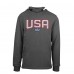 Толстовка USA Levelwear 2025 4 Nations Face-Off Shift - Charcoal