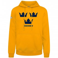 Толстовка Sweden Levelwear 2025 4 Nations Face-Off Podium - Gold