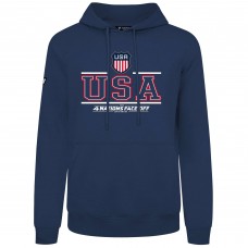 Толстовка USA Levelwear 2025 4 Nations Face-Off Podium - Navy