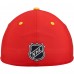 Calgary Flames Fanatics Red Authentic Pro Draft Stretch-Fit Hat