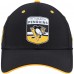 Pittsburgh Penguins Fanatics Black Authentic Pro Draft Stretch-Fit Hat