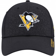 Pittsburgh Penguins Fanatics Black Authentic Pro Rink Stretch Fit Hat