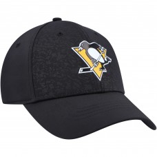 Pittsburgh Penguins Fanatics Black Authentic Pro Rink Stretch Fit Hat