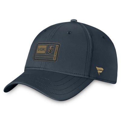 Бейсболка Vegas Golden Knights Fanatics Gray Authentic Pro Training Camp