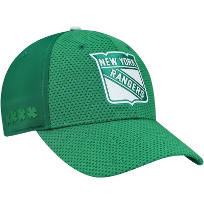 Бейсболка New York Rangers Fanatics Kelly Green Authentic Pro St. Patricks Day