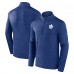 Toronto Maple Leafs Fanatics Heather Blue Authentic Pro Lightweight Quarter-Zip Pullover