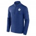 Toronto Maple Leafs Fanatics Heather Blue Authentic Pro Lightweight Quarter-Zip Pullover