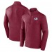 Colorado Avalanche Fanatics Heather Burgundy Authentic Pro Lightweight Quarter-Zip Pullover