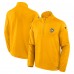 Кофта на короткой молнии Pittsburgh Penguins Fanatics Gold Authentic Pro Rink