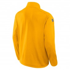 Кофта на короткой молнии Pittsburgh Penguins Fanatics Gold Authentic Pro Rink