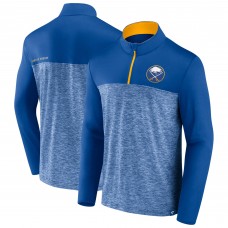 Buffalo Sabres Fanatics Royal Iconic Defender Quarter-Zip Jacket