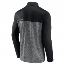 Куртка на короткой молнии Pittsburgh Penguins Fanatics Black Iconic Defender