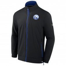 Кофта на молнии Tampa Bay Lightning Fanatics Black Authentic Pro Rink