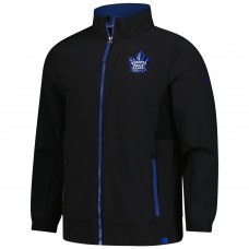 Кофта на молнии Toronto Maple Leafs Fanatics Black Woven Rink