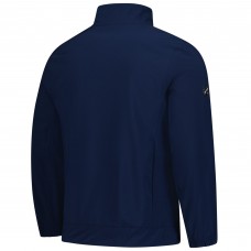 Кофта на молнии Winnipeg Jets Fanatics Navy Authentic Pro Rink Coaches