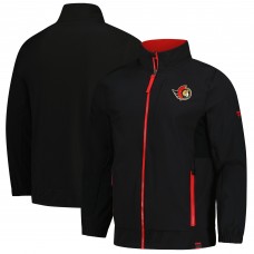 Ottawa Senators Fanatics Black Authentic Pro Rink Coaches Full-Zip Jacket