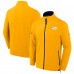 Nashville Predators Fanatics Gold Authentic Pro Rink Coaches Full-Zip Jacket