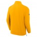 Nashville Predators Fanatics Gold Authentic Pro Rink Coaches Full-Zip Jacket