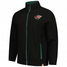 Кофта на молнии Minnesota Wild Fanatics Black Authentic Pro Rink Coaches