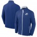 Кофта на молнии Tampa Bay Lightning Fanatics Blue Authentic Pro Rink Coaches