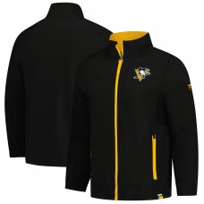 Кофта на молнии Pittsburgh Penguins Fanatics Black Authentic Pro Rink Coaches