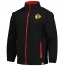 Кофта на молнии Chicago Blackhawks Fanatics Black Authentic Pro Rink Coaches