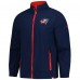 Columbus Blue Jackets Fanatics Navy Authentic Pro Rink Coaches Full-Zip Jacket