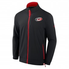 Кофта на молнии Carolina Hurricanes Fanatics Black Authentic Pro Rink Coaches